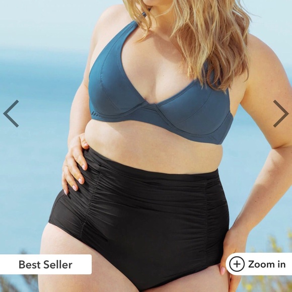 High Waisted Control Top Bikini Bottoms - size XXL - Picture 7 of 9